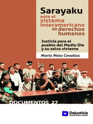 cover image of Sarayaku ante el sistema interamericano de derechos humanos